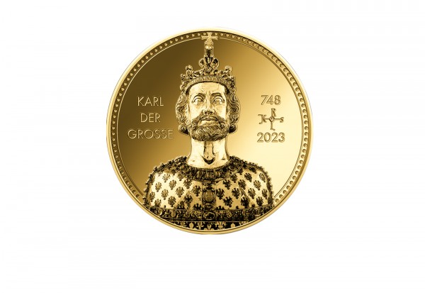 999er Goldmünze Karl der Große