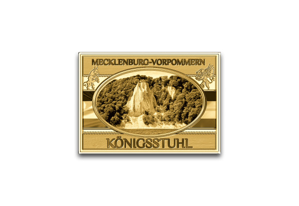 Goldbarren Königsstuhl Mecklenburg-Vorpommern 999/1000 Gold