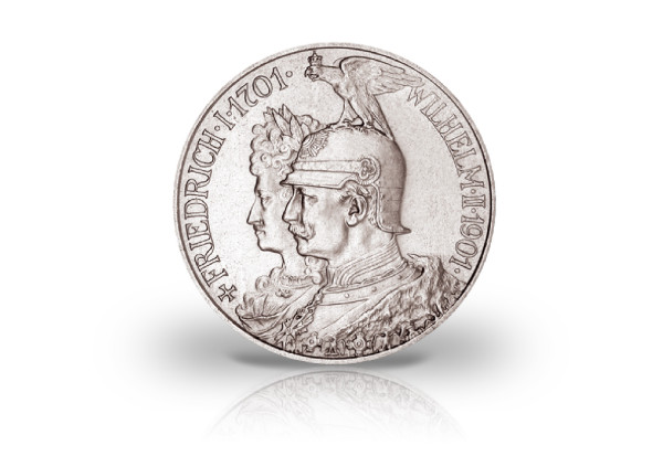 5 Mark 1901 Deutsches Kaiserreich Preußen 200 Jahre Königreich Jager-Nr. 106