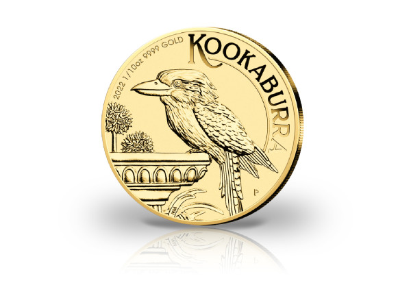 Kookaburra 1/10 oz Gold 2022 Australien