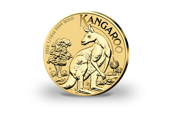 Känguru 1/10 oz Gold 2023 Australien