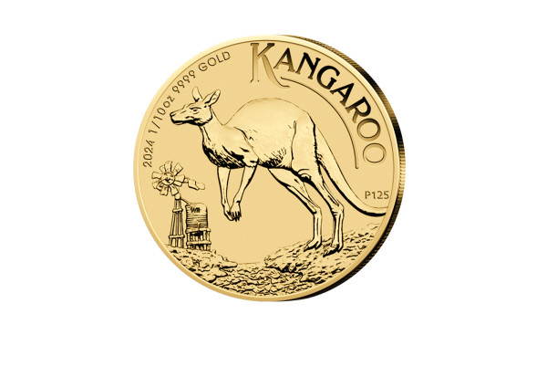 Australien Känguru 2024 1/10 oz Gold