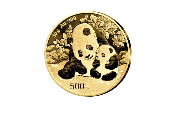 Panda 30 Gramm Gold 2024 China st