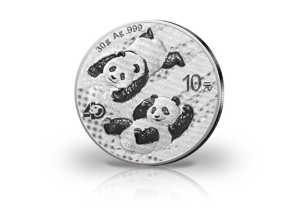 Panda 30 Gramm Silber 2022 China