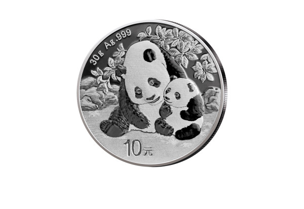 Panda 30 Gramm Silber 2024 China