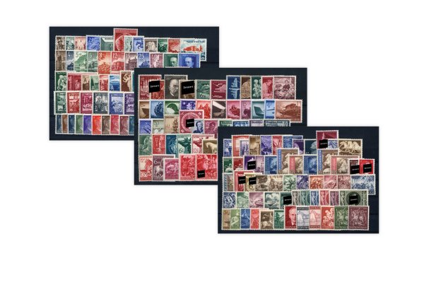 Briefmarken Deutsches Reich Jahrgänge 1940-1945 ohne Nebengebiete gestempelt