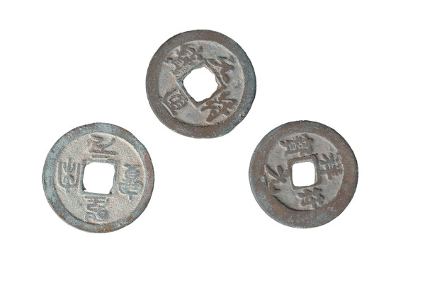 3 Käsch-Münzen China ca. 960-1127