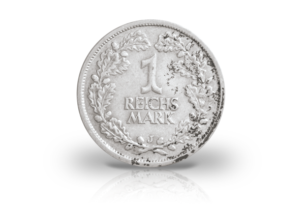 1 Reichsmark 1925-1927 Weimarer Repubulik Jaeger-Nr. 319