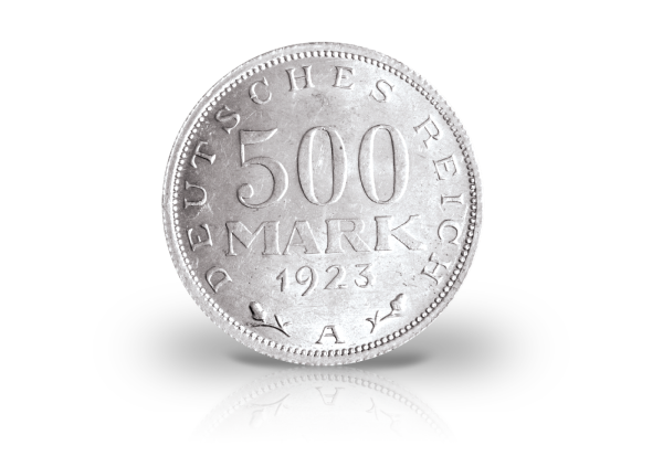 Weimarer Republik 500 Reichsmark 1923 J. 305