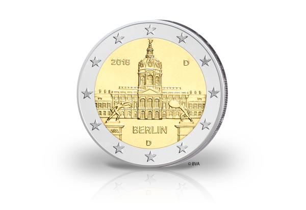 2 Euro 2018 Deutschland Berlin Schloss Charlottenburg Prägestätte unserer Wahl