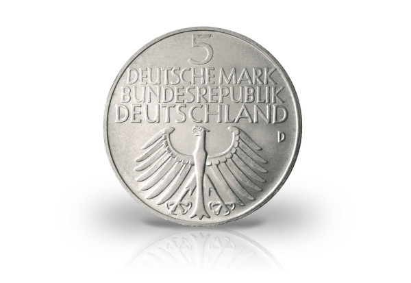 100 Jahre Germanisches Museum Neuprägung mit Silberauflage