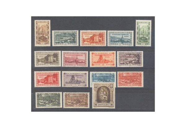 Briefmarke Saar 179/94 **