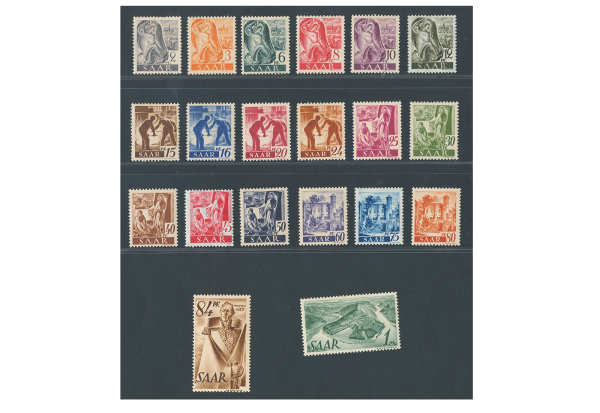 Briefmarken Saar 206/25 **