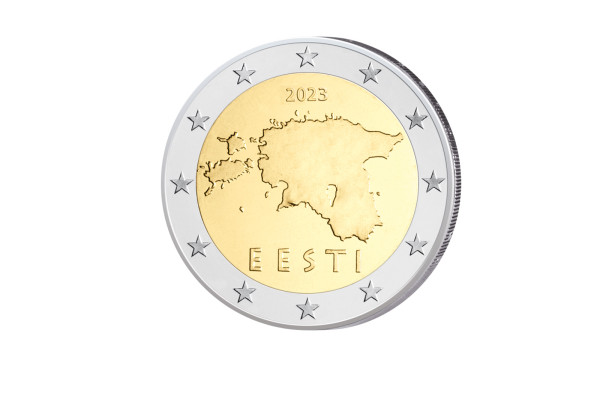 2 Euro 2023 Estland Kursmünze