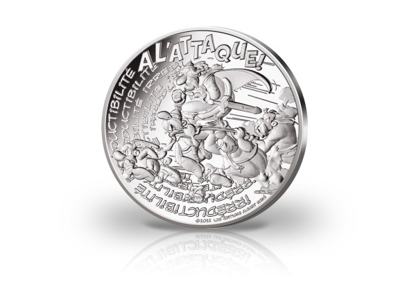 10 Euro Silbermünze 2022 Frankreich Asterix Unbezwingbarkeit