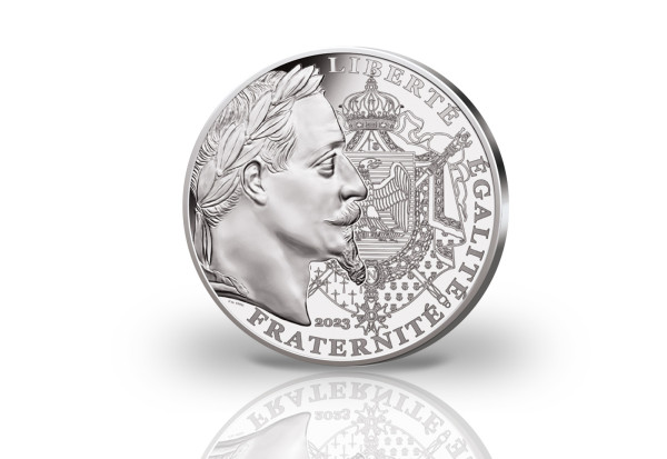100 Euro Silbermünze Frankreich 2023 Napoleon III. st