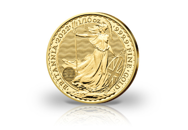 Britannia 1/10 oz Gold 2022 Großbritannien