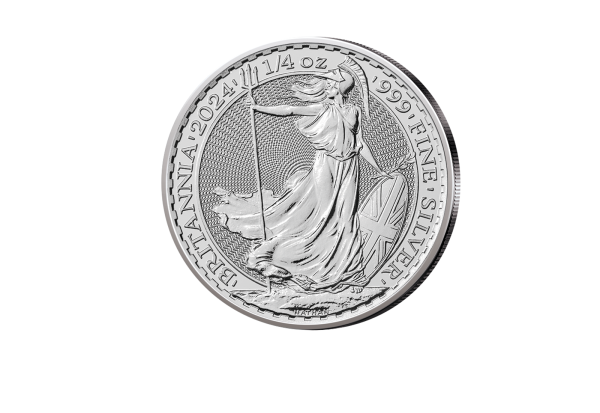 Britannia 1/4 oz Silber 2024 Großbritannien King Charles III.