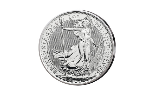 Britannia 1 oz Silber 2024 Großbritannien King Charles III.