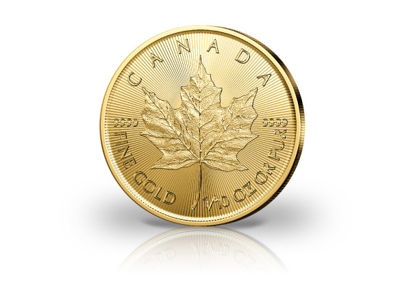 Maple Leaf 1/10 oz Gold 2022 Kanada