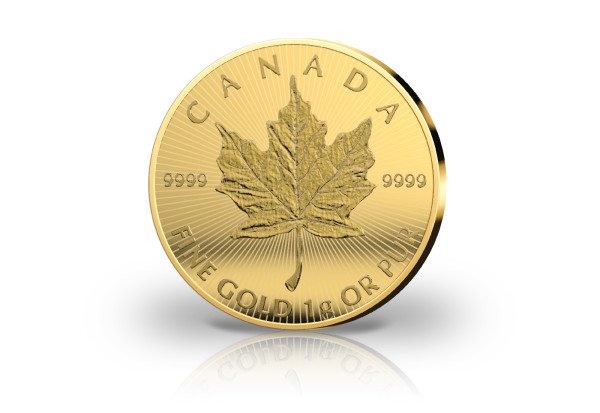 Maple Leaf 1 Gramm Gold 2022 Kanada