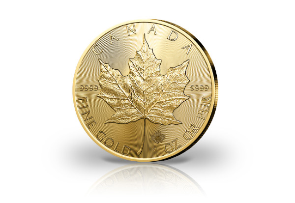 Maple Leaf 1 oz Gold 2022 Kanada