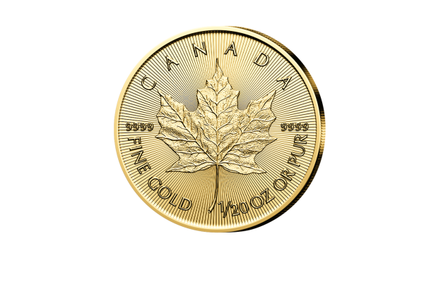 Maple Leaf 1/20 oz Gold 2024 Kanada