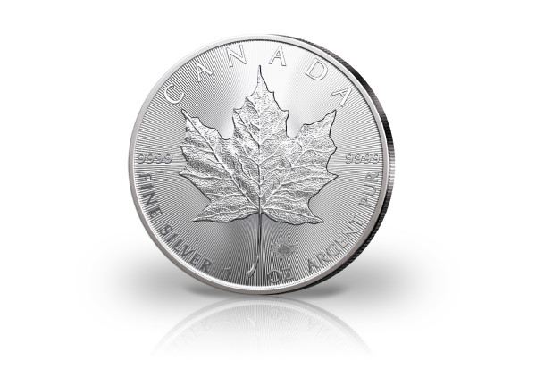 Maple Leaf 1 oz Silber 2022 Kanada in 500er Masterbox
