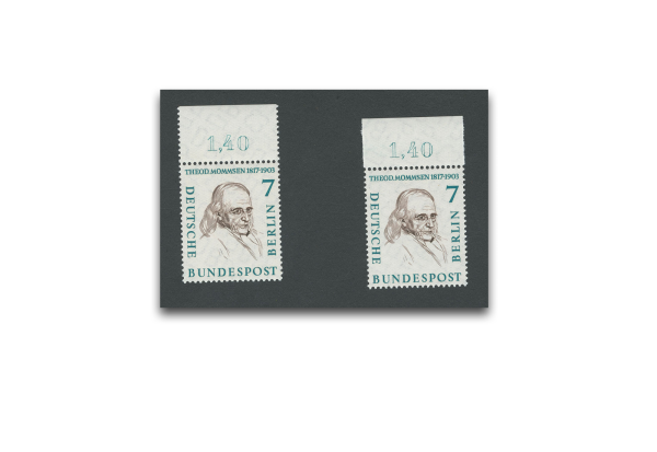 Briefmarken Berlin Mi. Nr. 163 postfrisches Set dgz + ndgz