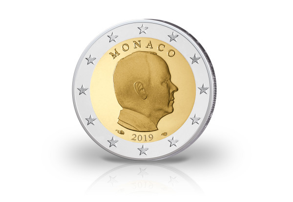 2 Euro 2019 Monaco Fürst Albert II.