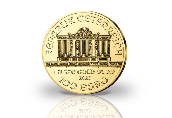 Wiener Philharmoniker 1 oz Gold 2023 Österreich