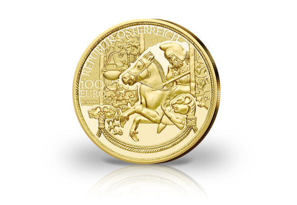100 Euro Österreich 2022 Gold PP Gold der Skythen