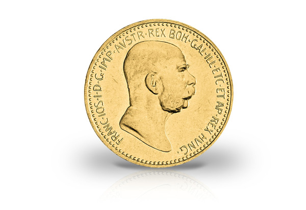 10 Kronen Goldmünze 1912 Österreich Franz Joseph I.