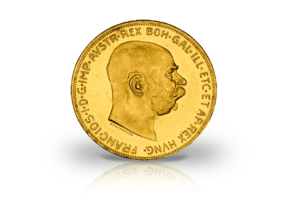 100 Kronen Goldmünze 1915 Österreich Franz Joseph I.