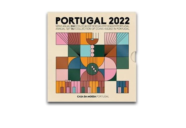 Kursmünzsatz 2022 Portugal st
