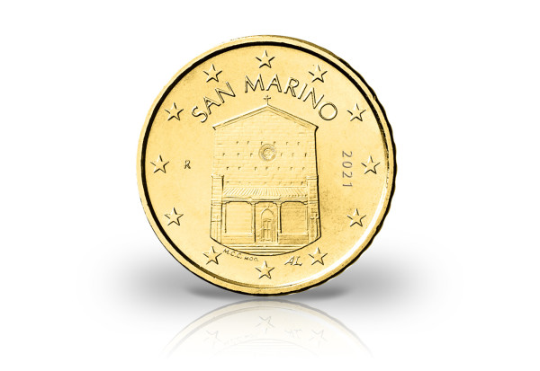 10 Cent 2021 San Marino Chiesa di San Francesco PP