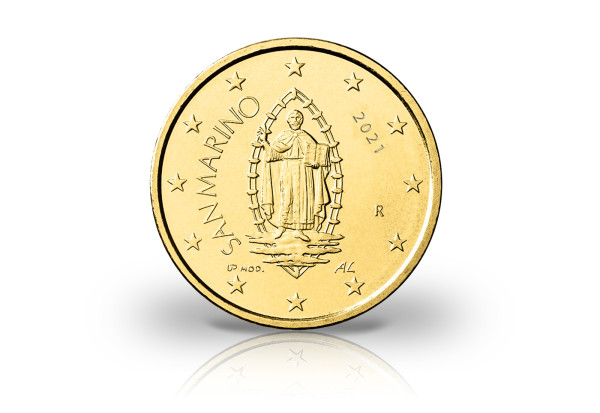 50 Cent 2021 San Marino Heiliger Marinus PP