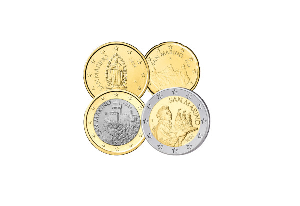 Kursmünzen 2024 San Marino bfr.