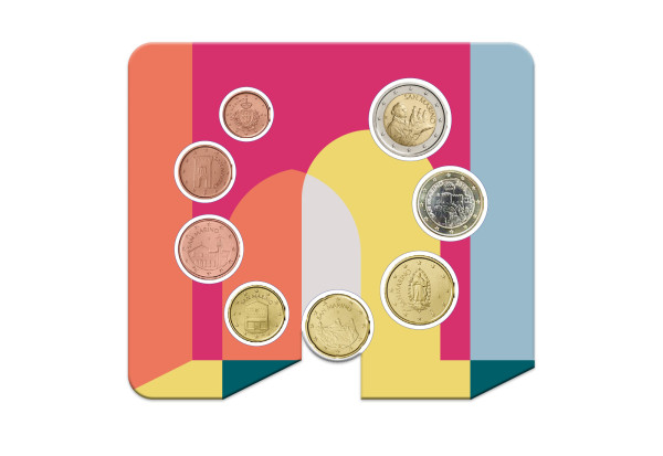 Kursmünzensatz 2023 San Marino st
