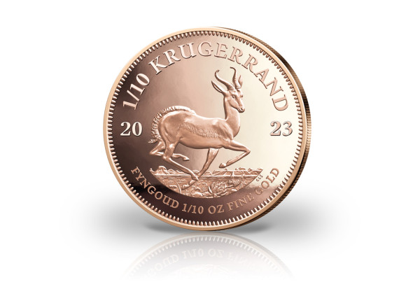 Krügerrand 1/10 oz Gold 2023 Südafrika