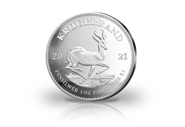 Krügerrand 1 oz Silber 2021 Südafrika
