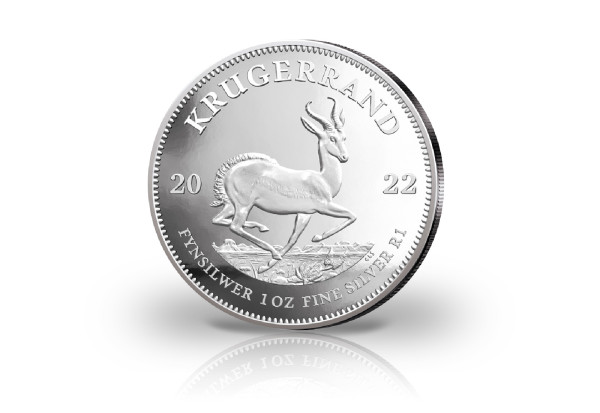 Krügerrand 1 oz Silber 2022 Südafrika