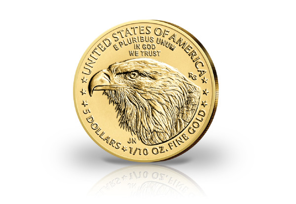 American Eagle 1/10 oz Gold 2022 USA