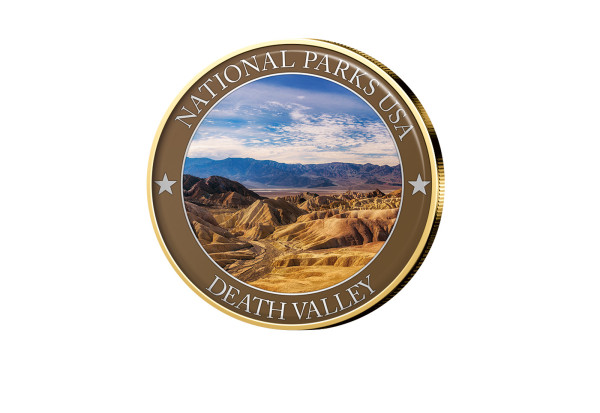 1/2 Dollar USA Death Valley Serie National Parks USA mit Farbmotiv