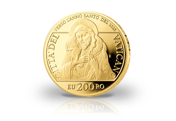 200 Euro Goldmünze 2022 Vatikan Heiliges Jahr 2025 PP
