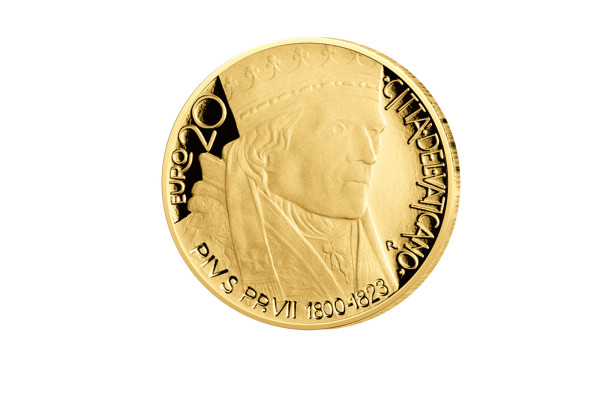 20 Euro Gold 2023 Vatikan 200. Todestag Papst Pius VII. PP