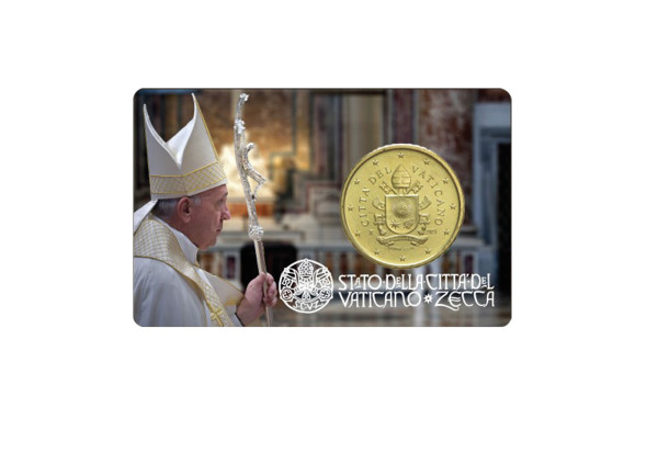 50 Cent 2022 Vatikan in Coincard