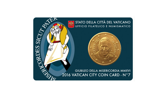 Vatikan 50 Cent 2016 in Coincard