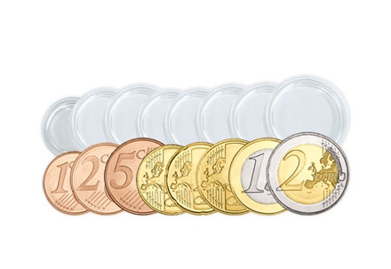 200 Kapseln für 25 Euro Münzsätze