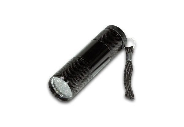 UV-Taschenlampe Aluminium 80 x 26mm